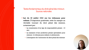 DIU JP - LG -Fondamentaux droit pénal des mineurs. L. Grégoire - Partie 2