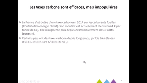 UE changements globaux: Prise en charge politique partie 4