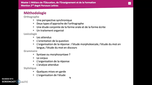 Introduction Capes Grammaire Stylistique : méthologie pour la stylistique