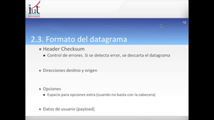 2.1.2 Direccionamiento (IPv4). Formato del datagrama