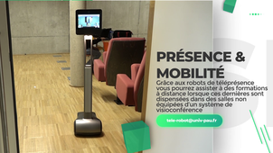 Formation à distance - Robot de télé-présence