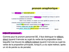 MANUEL CHAP. IV,  leçon Expression de la possession