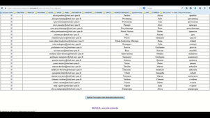 Inscription étudiants sur WebCampus