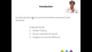 UE changements globaux: Scénarios Intro