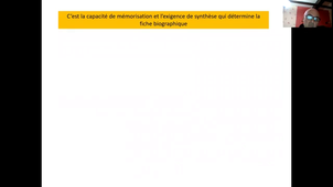L1 Réaliser une fiche biographique part.2