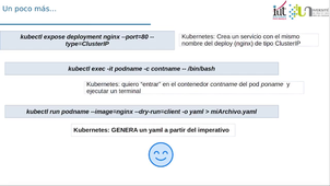 KUBERNETES - 15 - Gestión Imperativa