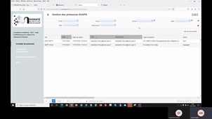 SOFT Présences SUAPS Tuto Vidéo semestre 2