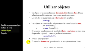 2.1 - Sintáxis de Java