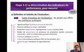 3.1.a.2 Définition et intérêts de l'évaluation 