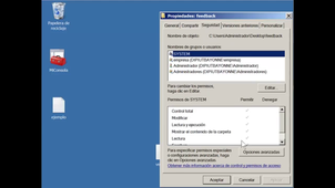 Administración de permisos de directorio y archivos