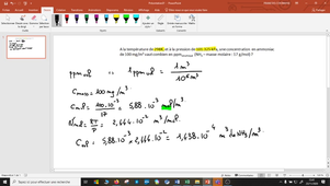 conversion mg/m3 en ppm volumique