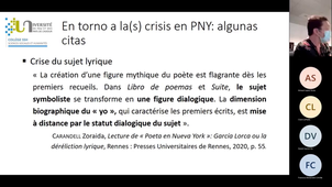 3. Espacios de Poeta en Nueva York – 4. La complejidad del sujeto poético