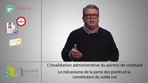 Video 1- Invalidation administrative du Permis de conduire